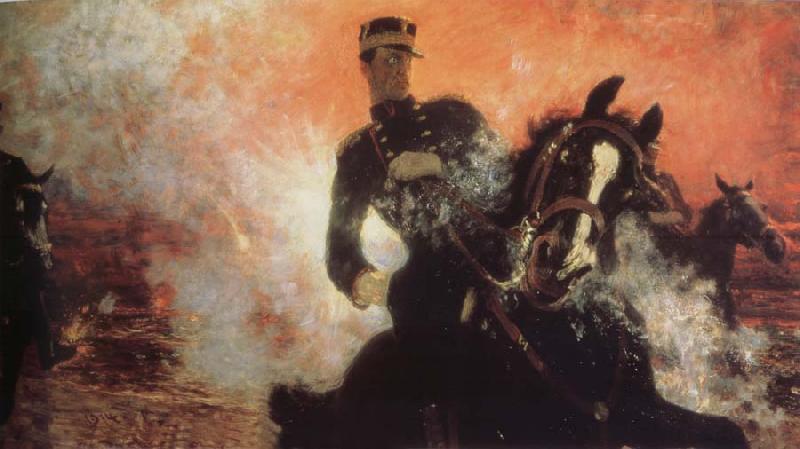 Ilja Jefimowitsch Repin Albert I Konig of the belgians in the first world war Germany oil painting art